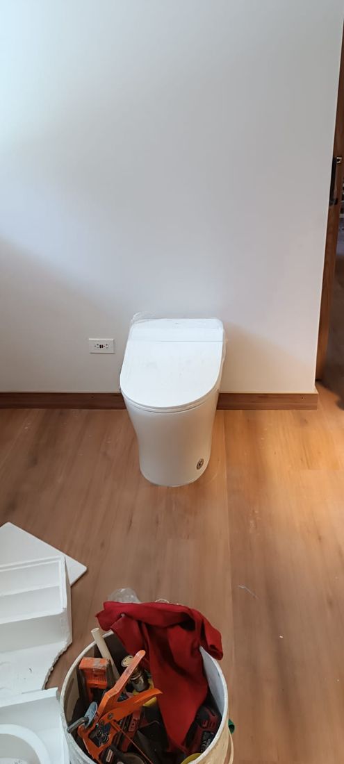 Sanitario instalado